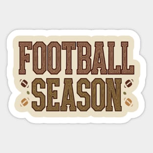 Football Season Sticker